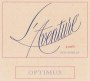 L'Aventure Optimus 2006 Front Label