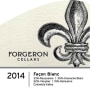 Forgeron Facon Blanc 2014 Front Label