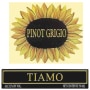 Tiamo Organic Pinot Grigio 2008 Front Label