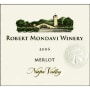 Robert Mondavi Napa Valley Merlot 2006 Front Label