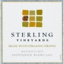 Sterling Organic Sauvignon Blanc 2007 Front Label