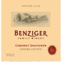 Benziger Sonoma County Cabernet Sauvignon 2006 Front Label