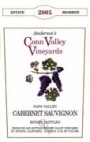 Anderson's Conn Valley Vineyards Cabernet Sauvignon Reserve (375ML half-bottle) 2005 Front Label