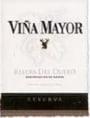 Vina Mayor Reserva 2001 Front Label