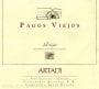 Artadi Pagos Viejos 2005 Front Label