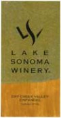 Lake Sonoma Winery Dry Creek Valley Zinfandel 2006 Front Label