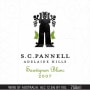 SC Pannell Adelaide Hills Sauvignon Blanc 2007 Front Label