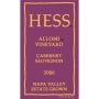 Hess Allomi Cabernet Sauvignon 2006 Front Label