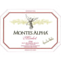 Montes Alpha Series Merlot 2006 Front Label