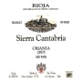 Sierra Cantabria Crianza 2005 Front Label