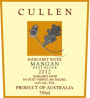 Cullen Mangan East Block 2012 Front Label