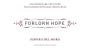 Forlorn Hope Suspiro del Moro Alvarelhao 2014 Front Label