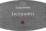 Cusumano Benuara 2010 Front Label