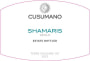 Cusumano Shamaris Grillo 2013 Front Label
