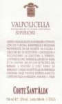 Corte Sant'Alda Valpolicella Superiore Ripasso 2004 Front Label