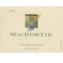 MacRostie Chardonnay (375ML half-bottle) 2007 Front Label