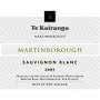 Te Kairanga Sauvignon Blanc 2007 Front Label