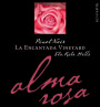 Alma Rosa La Encantada Vineyard Pinot Noir 2011 Front Label