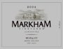 Markham Reserve Merlot 2004 Front Label