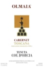 Col d'Orcia Olmaia Cabernet Sauvignon 2004 Front Label