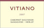Falesco Vitiano Rosso 2007 Front Label