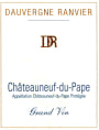 Dauvergne Ranvier Chateauneuf-du-Pape Grand Vin Rouge 2011 Front Label