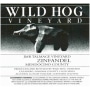 Wild Hog JMR Vineyard Talmage Zinfandel 2005 Front Label