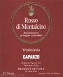 Caparzo Rosso di Montalcino 2006 Front Label