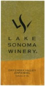 Lake Sonoma Winery Dry Creek Valley Zinfandel 2005 Front Label