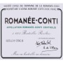 Domaine de la Romanee-Conti Romanee-Conti 2006 Front Label