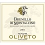 Tenuta Oliveto Brunello di Montalcino 2001 Front Label