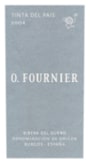 Bodegas O. Fournier O. Fournier Ribera del Duero 2004 Front Label