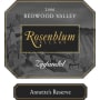 Rosenblum Cellars Annette's Reserve Zinfandel 2006 Front Label