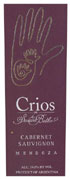 Crios de Susana Balbo Cabernet Sauvignon 2008 Front Label