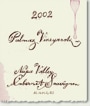 Palmaz Estate Cabernet Sauvignon 2002 Front Label