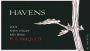 Havens Bourriquot Red 2001  Front Label