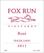 Fox Run Vineyards  Rose of Lemberger 2011 Front Label