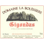 Domaine La Bouissiere Gigondas 2006 Front Label