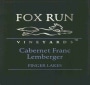 Fox Run Vineyards  Cabernet Franc - Lemberger 2010 Front Label