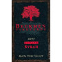 Beckmen Estate Syrah 2007 Front Label