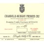 Domaine Comte Georges de Vogue Chambolle Musigny Premier Cru 2003 Front Label