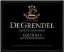 De Grendel Koethuis Sauvignon Blanc 2014 Front Label