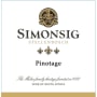 Simonsig Pinotage 2005 Front Label