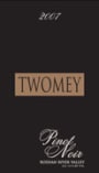 Twomey Russian River Pinot Noir 2007 Front Label