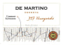 De Martino 347 Vineyards Reserva Cabernet Sauvignon 2013 Front Label
