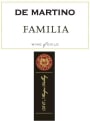 De Martino Familia 2009 Front Label