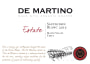 De Martino Estate Sauvignon Blanc 2015 Front Label