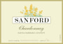 Sanford Santa Barbara County Chardonnay 2008 Front Label