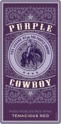 Purple Cowboy Tenacious Red 2008  Front Label