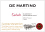 De Martino Estate Cabernet Sauvignon 2011 Front Label